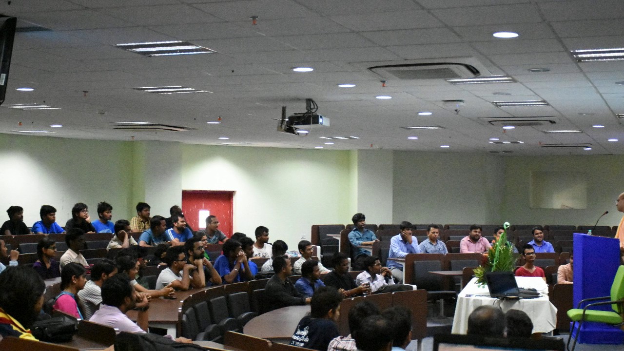 Lecture on  Curing Depression by HG Amoghlila prabhu at IIT Patna