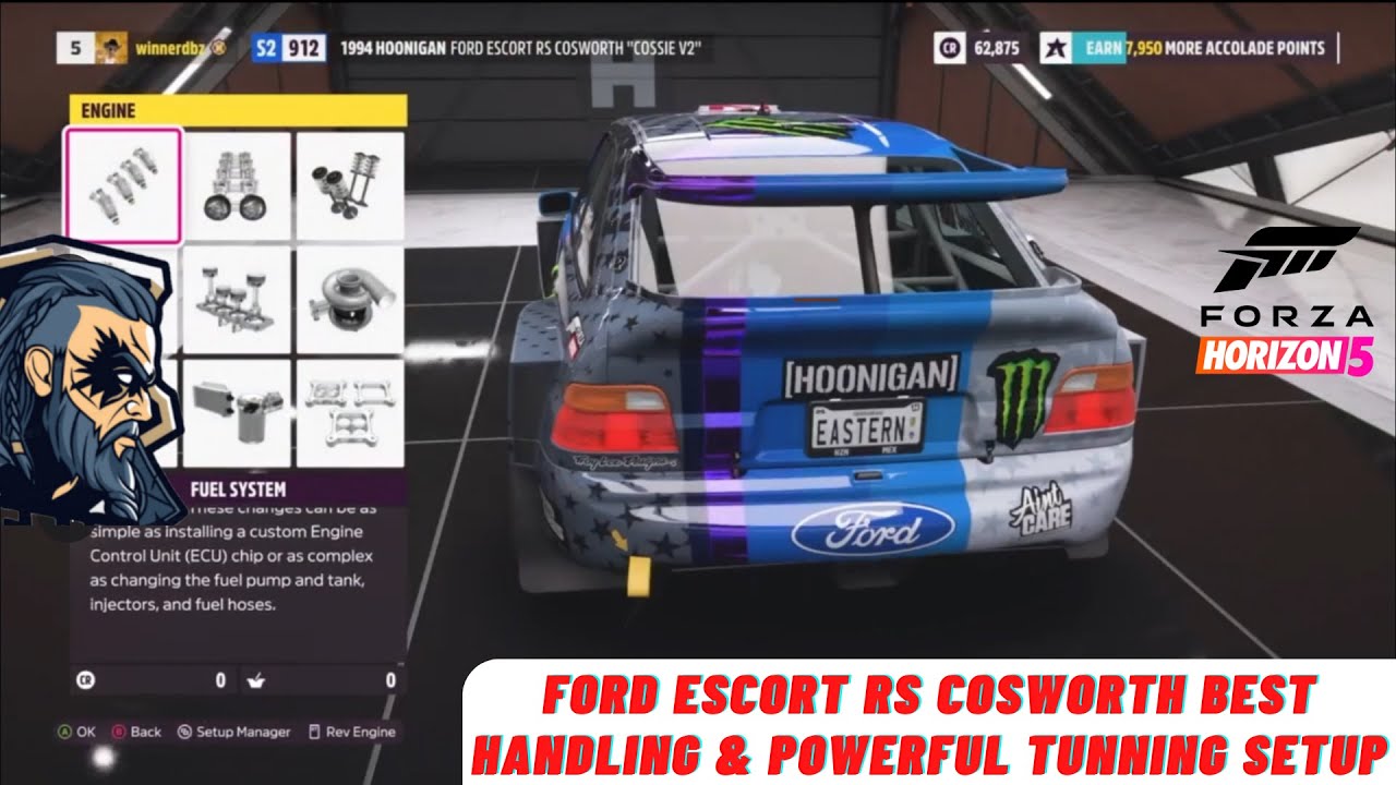 Forza Horizon 5 | Ford Escort RS Cosworth Best Tuning Setup | Xbox Gameplay