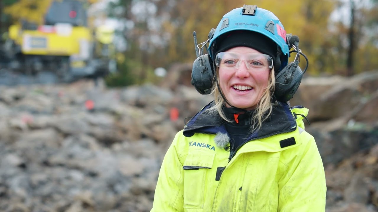 Jag är Skanska – Möt Diana Del Barba, sprängarbas