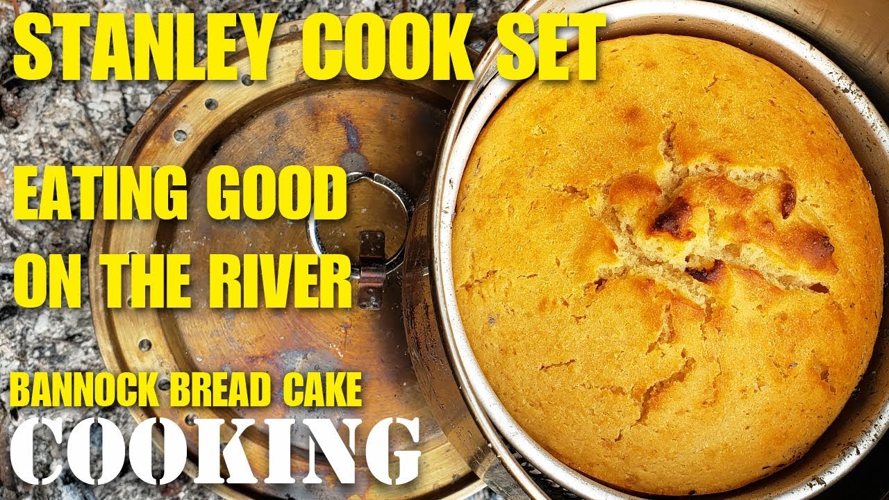 Stanley Adventure Prep and Cook Set baking bannock bread