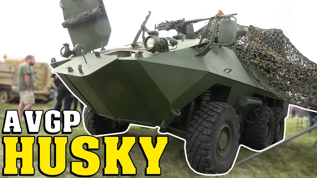 Встречайте AVGP Husky: вариант бронированной ремонтно-эвакуационной машины LAV I