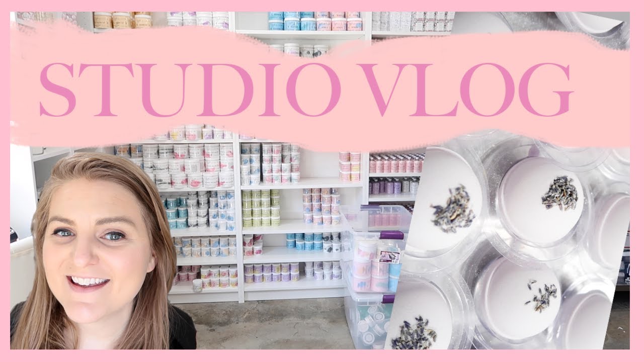 STUDIO VLOG // Answering Your Questions, Making Bath Bombs, and Prepping for a Product Photo Shoot