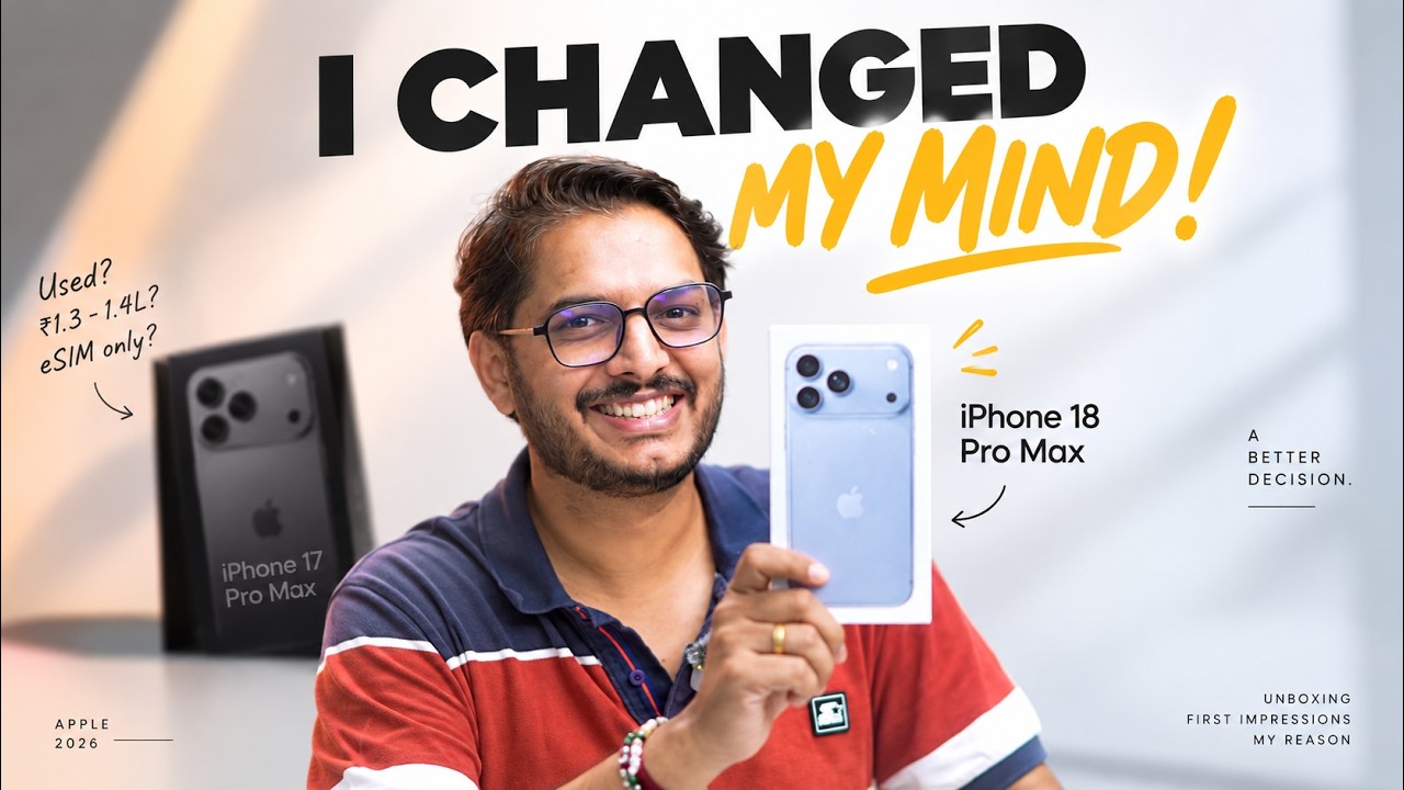 &ldquo;I Was Going to Buy a Used iPhone 17 Pro Max&hellip; Then This Happened&rdquo; - iPhone 18 Pro Max Unboxing!