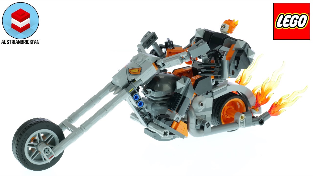 LEGO Marvel 76245 Mech i motocykl Ghost Rider &ndash; recenzja LEGO Speed ​​Build