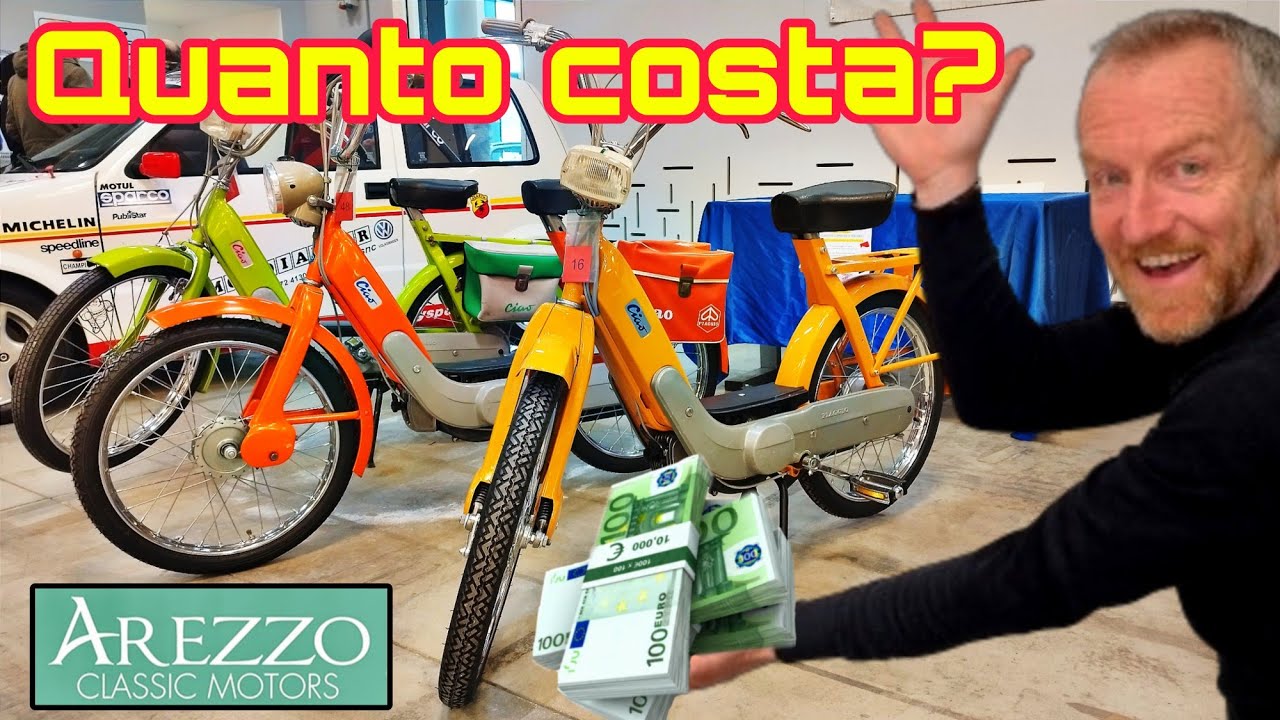 Caccia ai Tesori di Arezzo: Vespe Moto e Motorini Piaggio - Esploriamo la Mostra a Scambio!