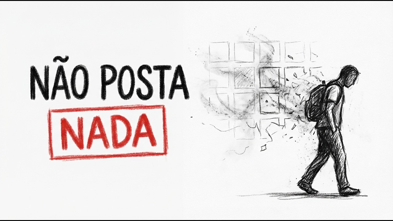 A PSICOLOGIA DE QUEM NÃO POSTA NADA (E POR QUE ISSO INCOMODA)