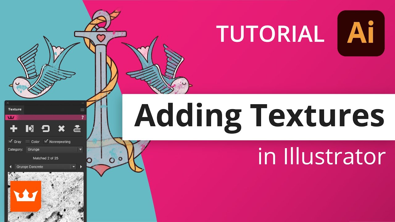 Как добавлять текстуры в Adobe Illustrator с помощью Texturino | Astute Graphics