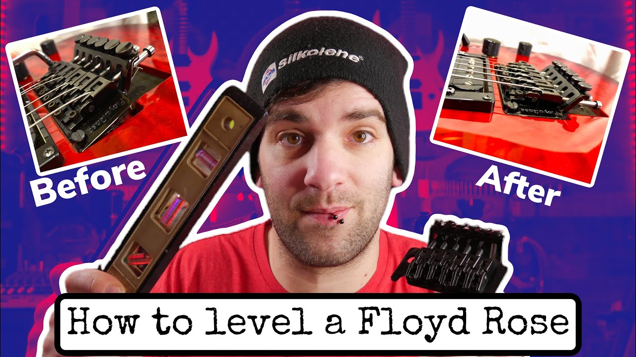 EASILY level a Floyd rose Tremelo and get a perfect float.