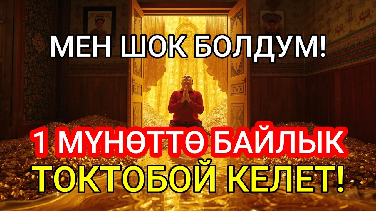 АСМАН ЭШИГИ АЧЫЛДЫ! 1 МҮНӨТТӨ БАЙЛЫК СУУДАЙ АГАТ! Бул дубаны укканда ШОК болдум!