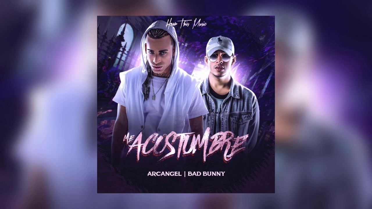 Arcangel Ft. Bad Bunny - Me Acostumbre (Acapella Studio)