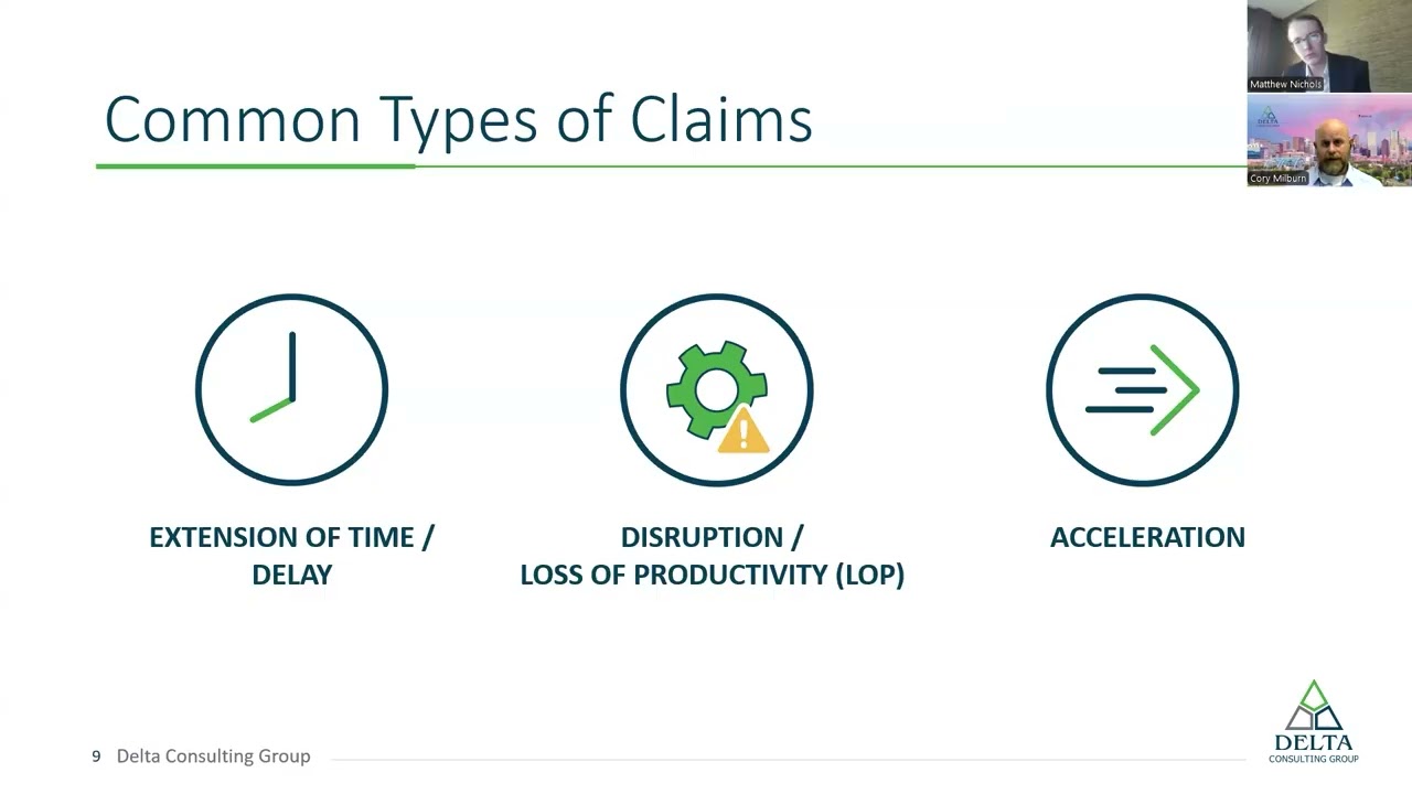 Construction Disputes, Claims, and Mitigations - MMSA December 12th, 2025 Webinar