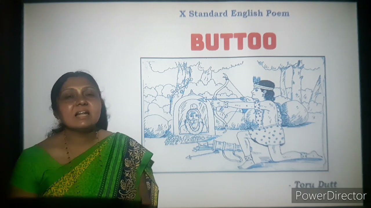 X Standard English Poem | Buttoo