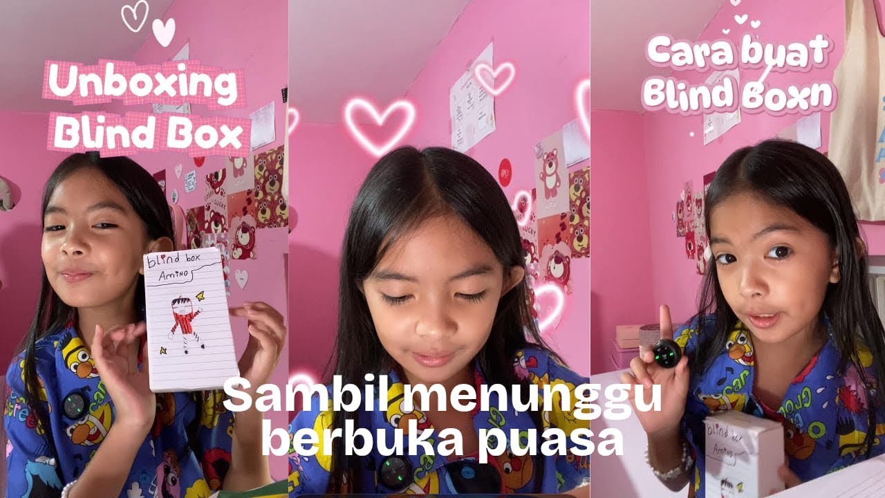 Buat dan Unboxing Blind Box sendiri