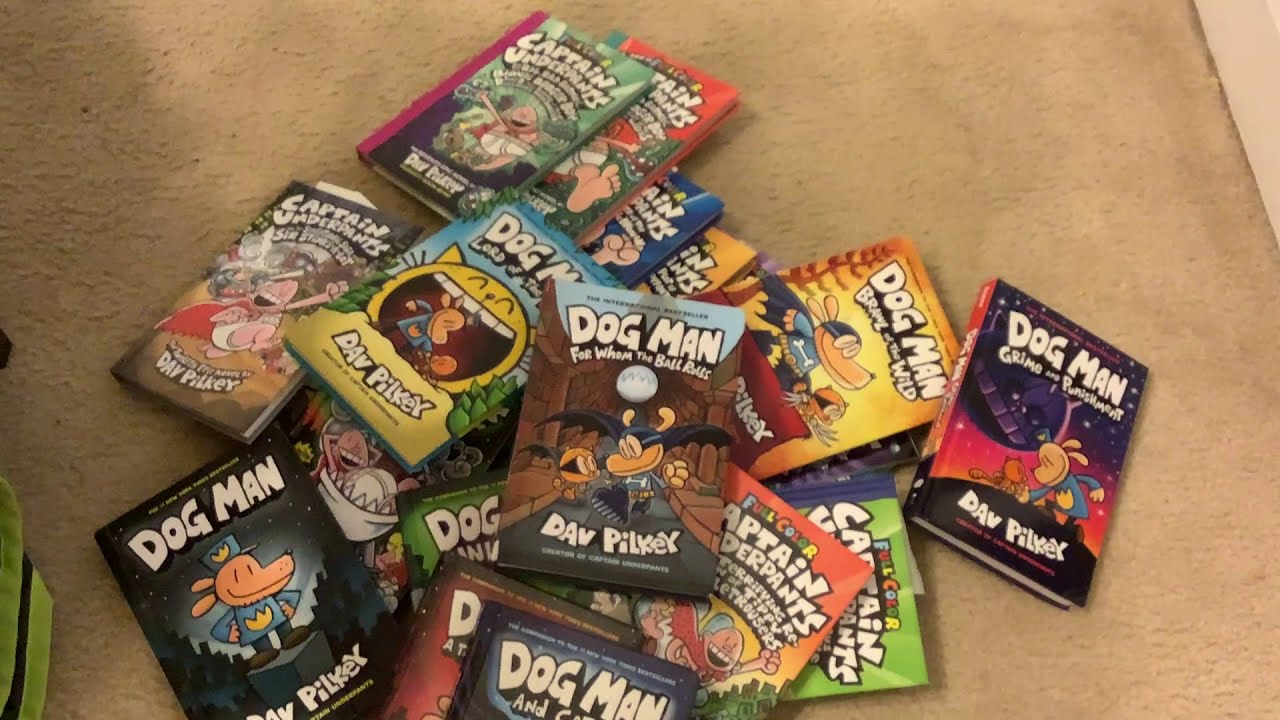 My whole captain underpants/dog man collection 2020