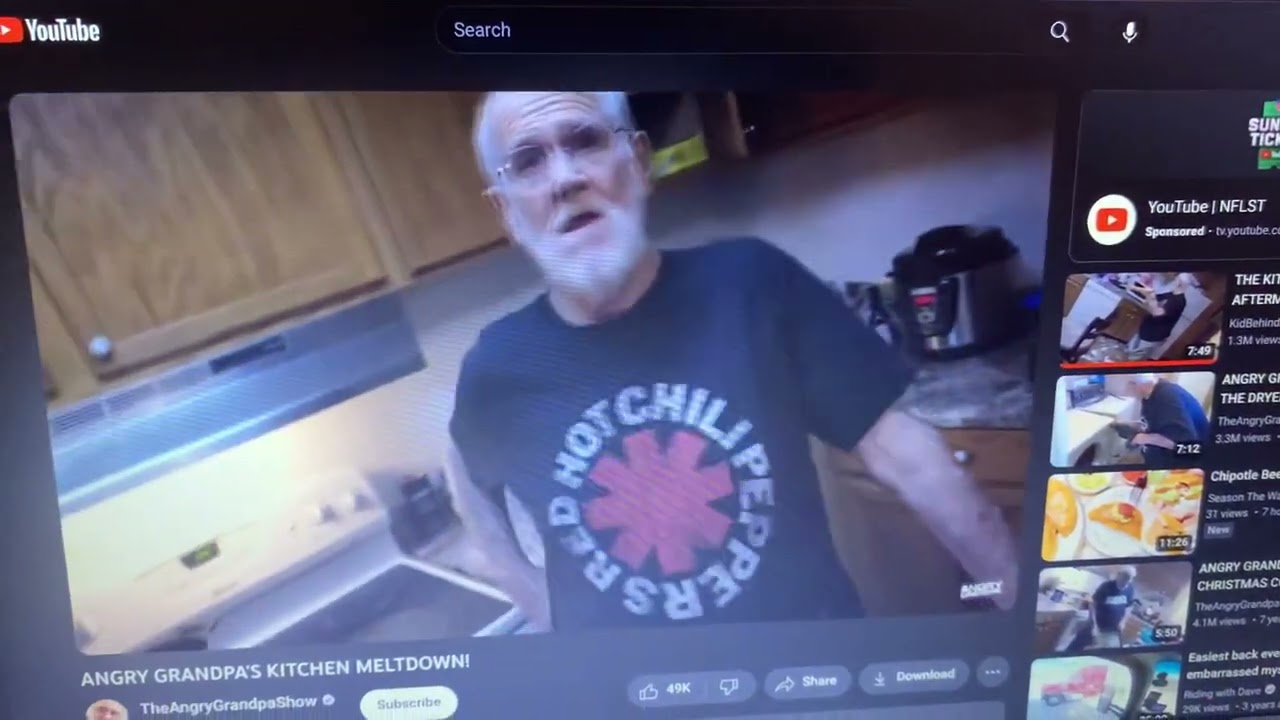 Reacting Angry Grandpa’s Kitchen Meltdown!