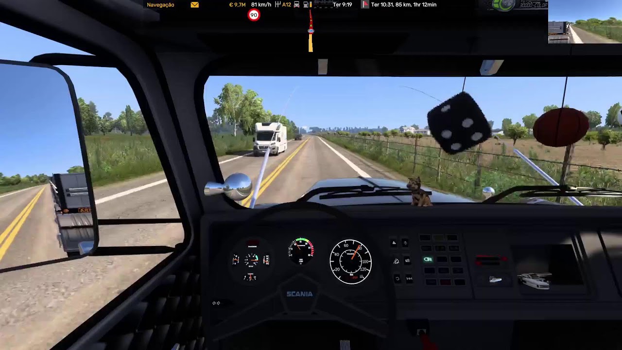 Vamos De Ets 2 Mapa Br Brasil / Scania 111S jacare / No puxe das 4 patas Arqueado