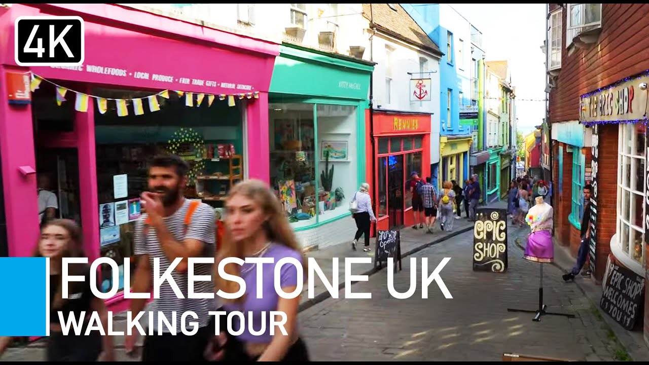 Folkestone UK Walking Tour | Best Places to Visit in the UK