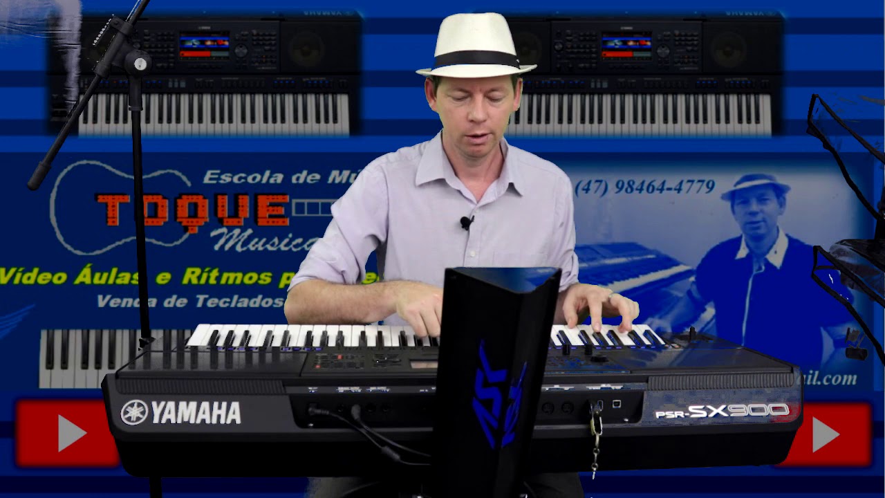 demonstração Do TECLADO YAMAHA PSR S X900 S X700 Funções e timbres