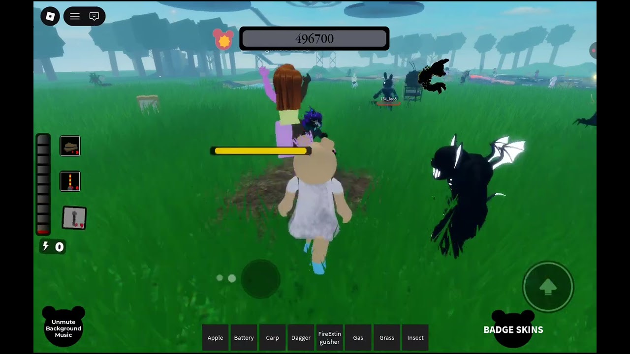 Roblox piggy battle: Kasey gameplay🦘🩰