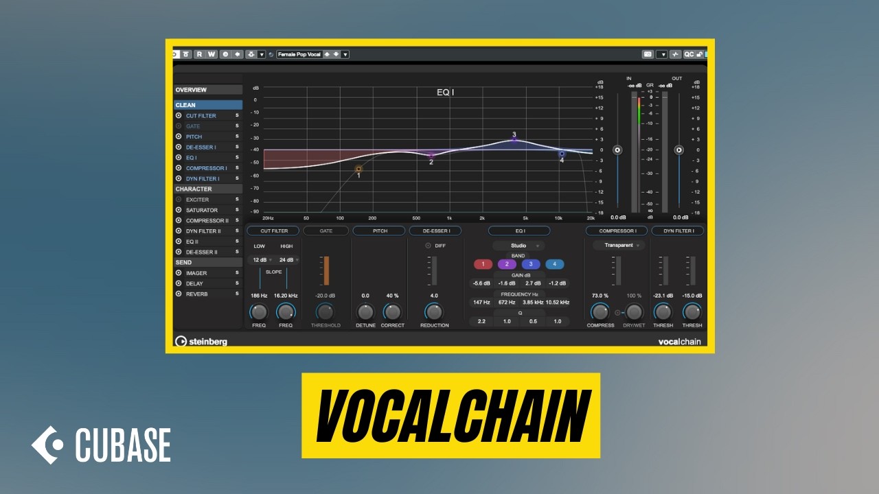 This Is VocalChain | Cubase Effect Plug-ins Explained