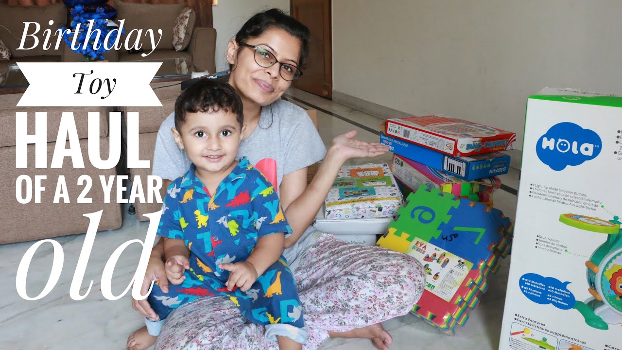Birthday Toy Haul of a 2 year old toddler | Gift Options and Ideas for 2 year old Boy or Girl
