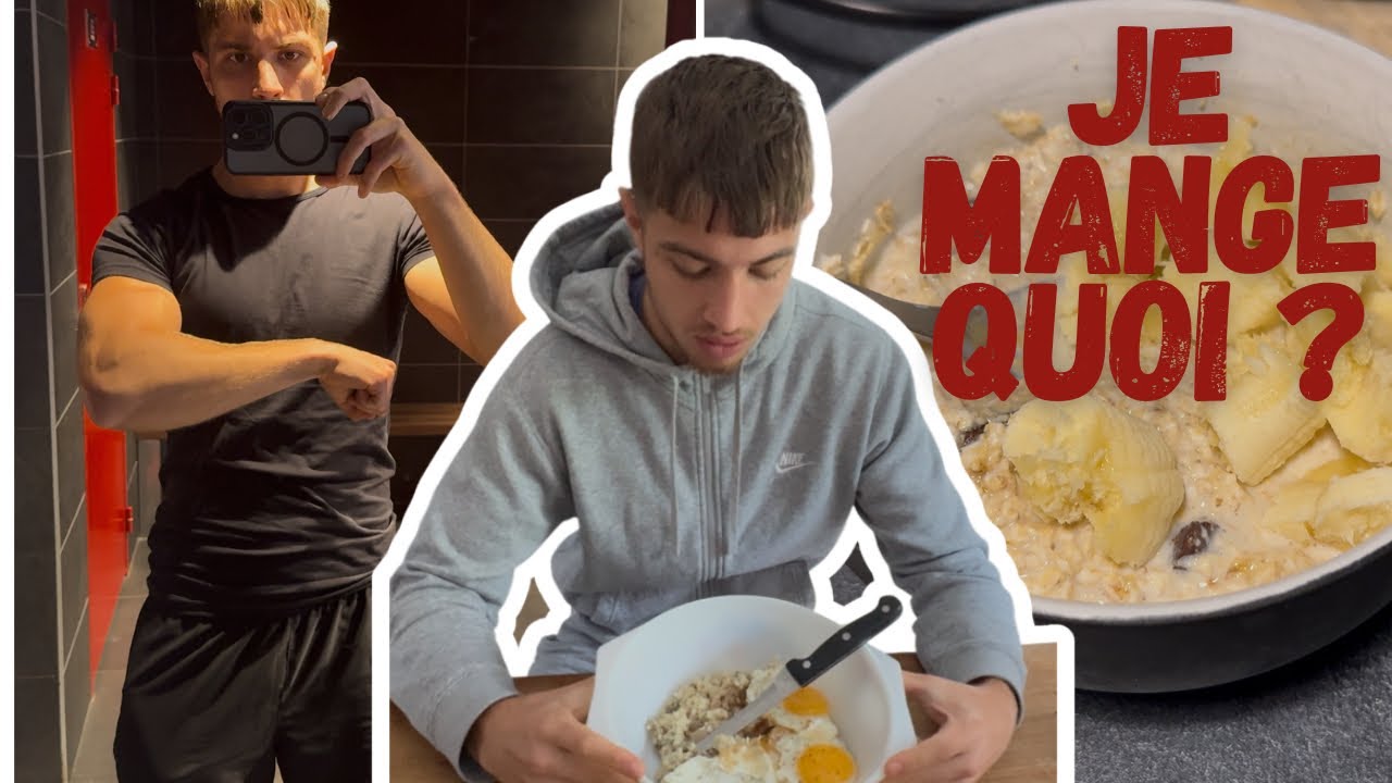 MA DIETE POUR PRENDRE DU MUSCLE 