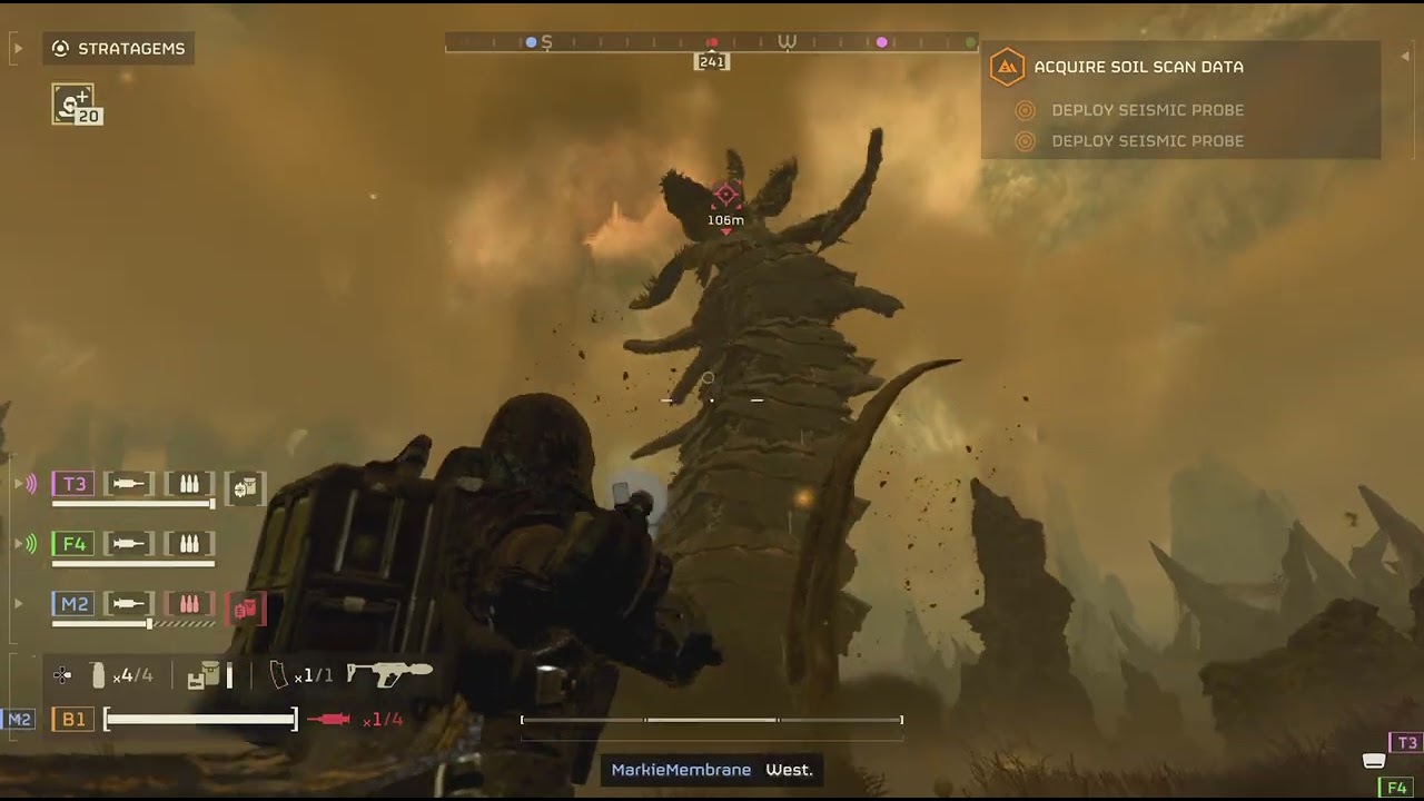 Hive lord and Helldiver shenanigans