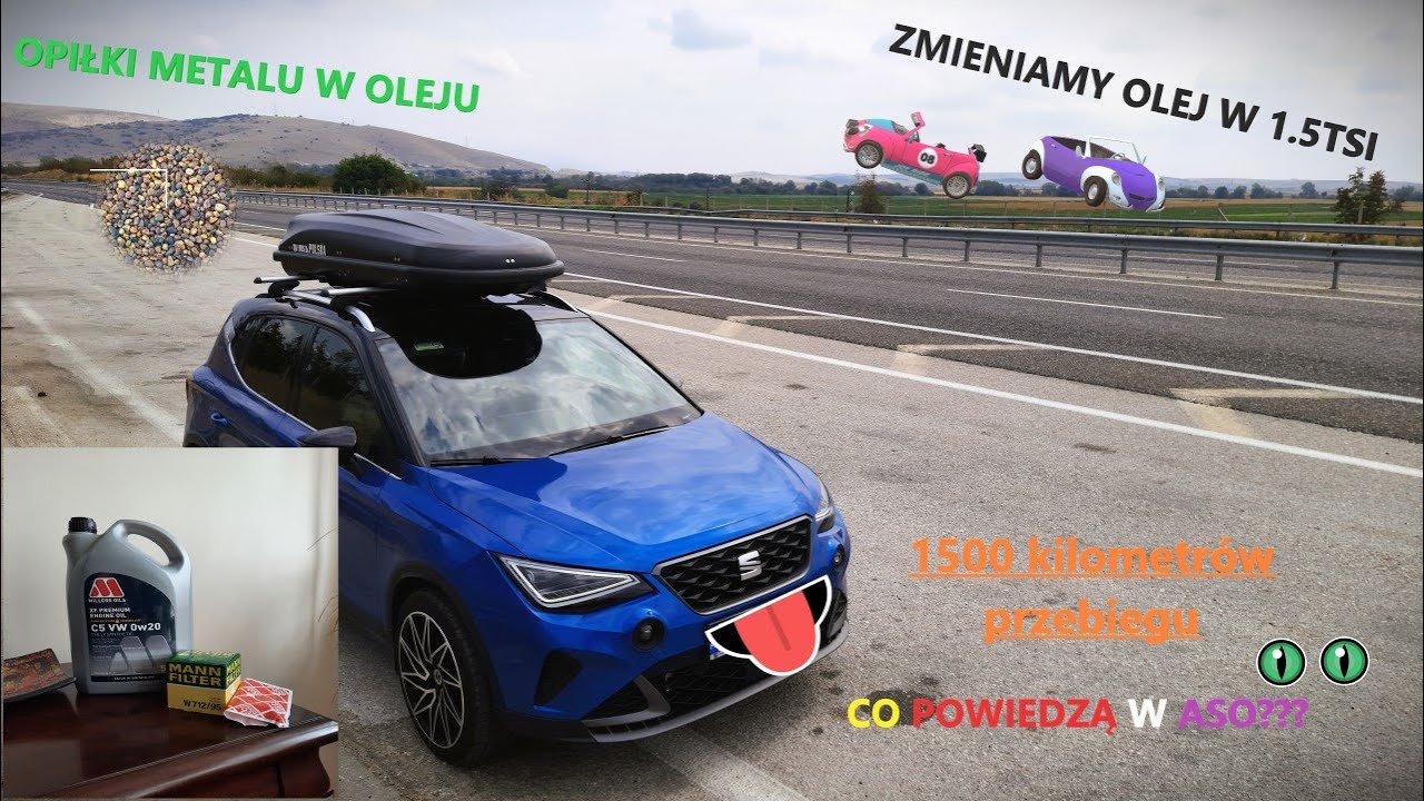 First Oil Change 1.5TSI EVO 150 DSG DPCA/DADA/DXDB/DXDC 0W20 508.00/509.00 VW ENG Subtitles. Wymiana