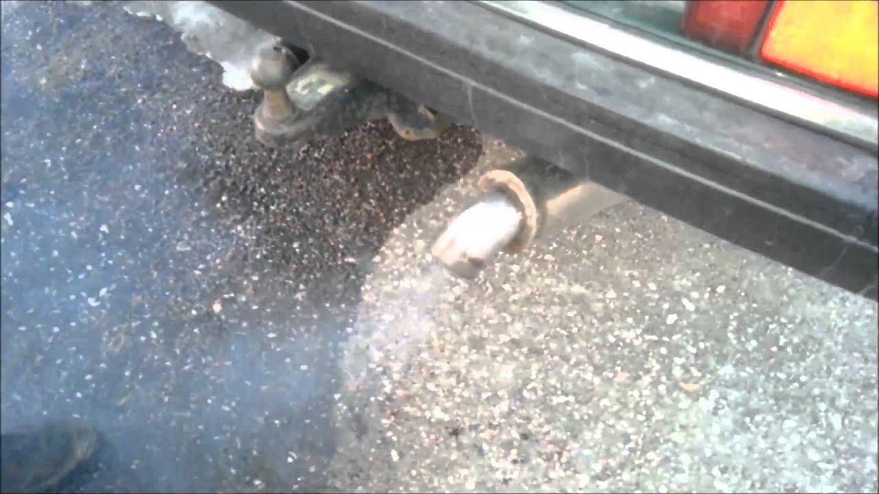 Volvo 240 Diesel kallstart / cold start