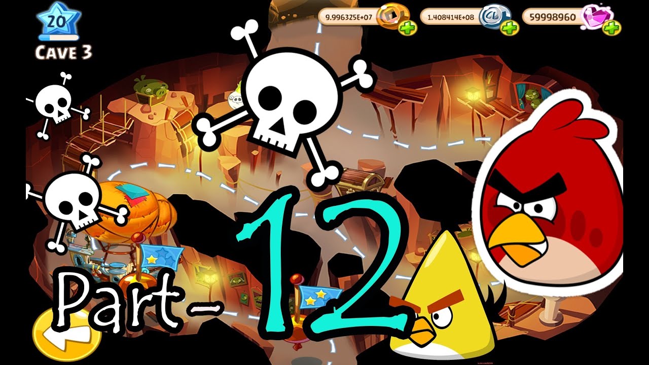 Angry Birds Epic: Part-12 Gameplay Chronicle Cave 3: Misty Hollow 3-4 (iOS, Android)