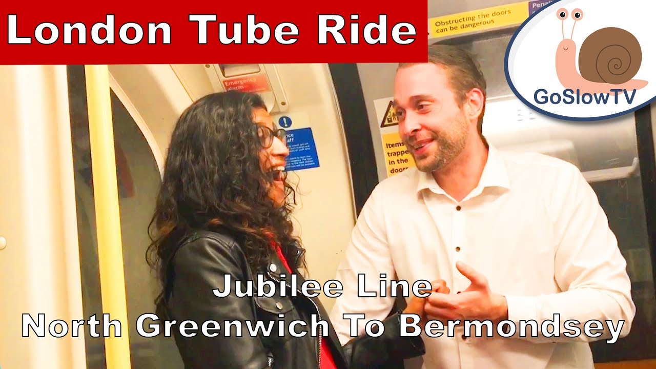 London Underground Tube Ride | North Greenwich to Bermondsey | Jubilee Line | Slow TV | Episode 41