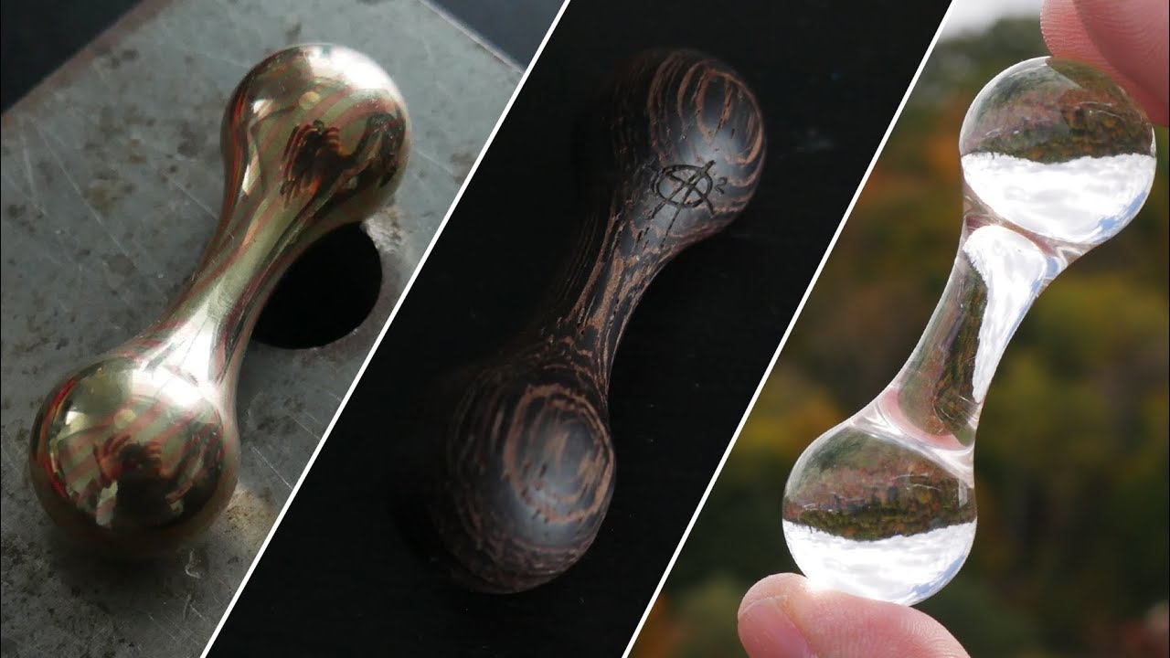 Aroundsquare Ice Bone, Wenge Wood, MOKUME GANE Knucklebones Review