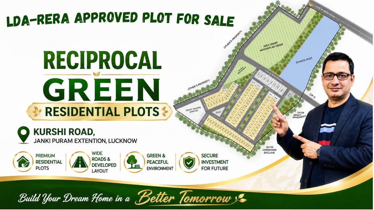 Reciprocal Green | LDA and RERA approved plots for sale in Jankipuram Extension, Lucknow