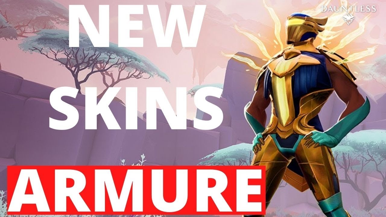 NOUVEAUX SKINS D'ARMURES ET NOUVEAU KOSHAI RADIANT DANS DAUNTLESS