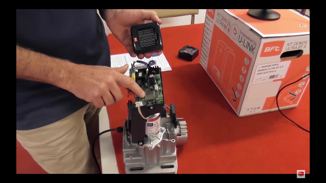 BFT Q BO Wireless Keypad Short Video