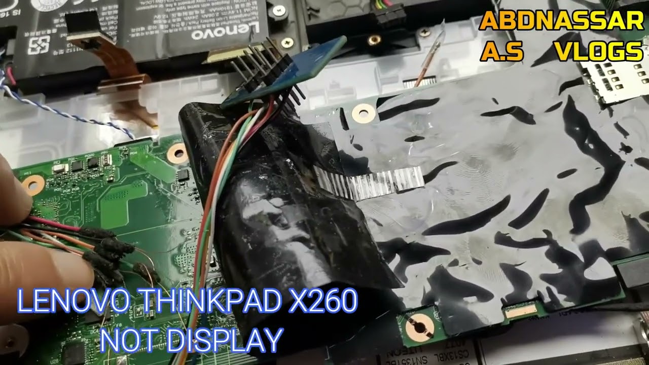 Lenovo Thinkpad X260 Not Display BIOS_CORRUPTE