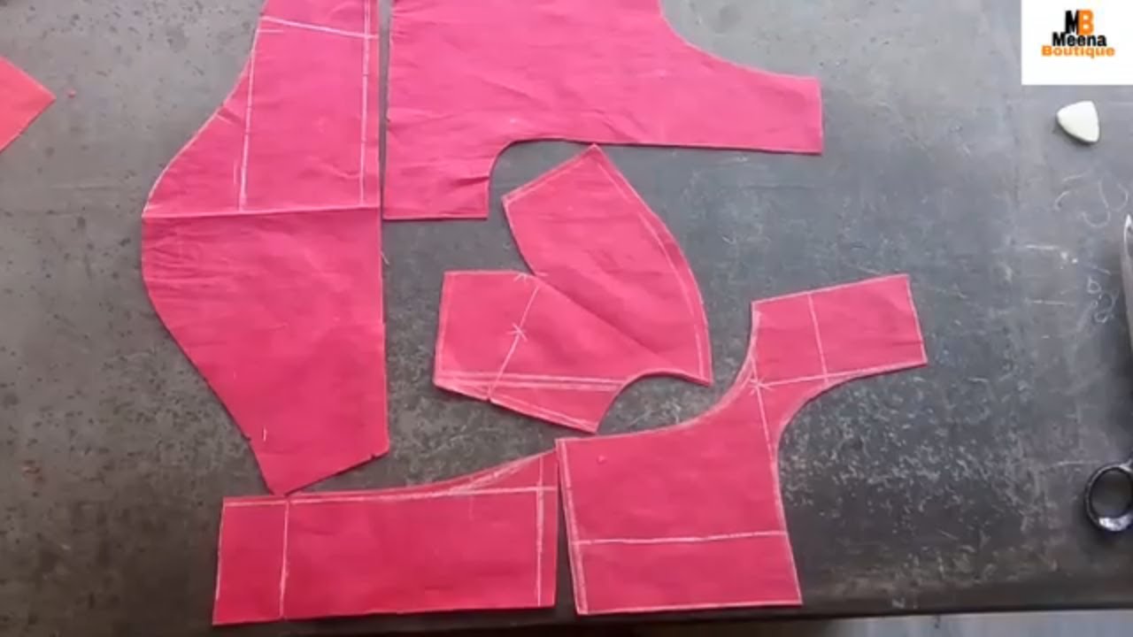 KATORI BLOUSE CUTTING IN HINDI