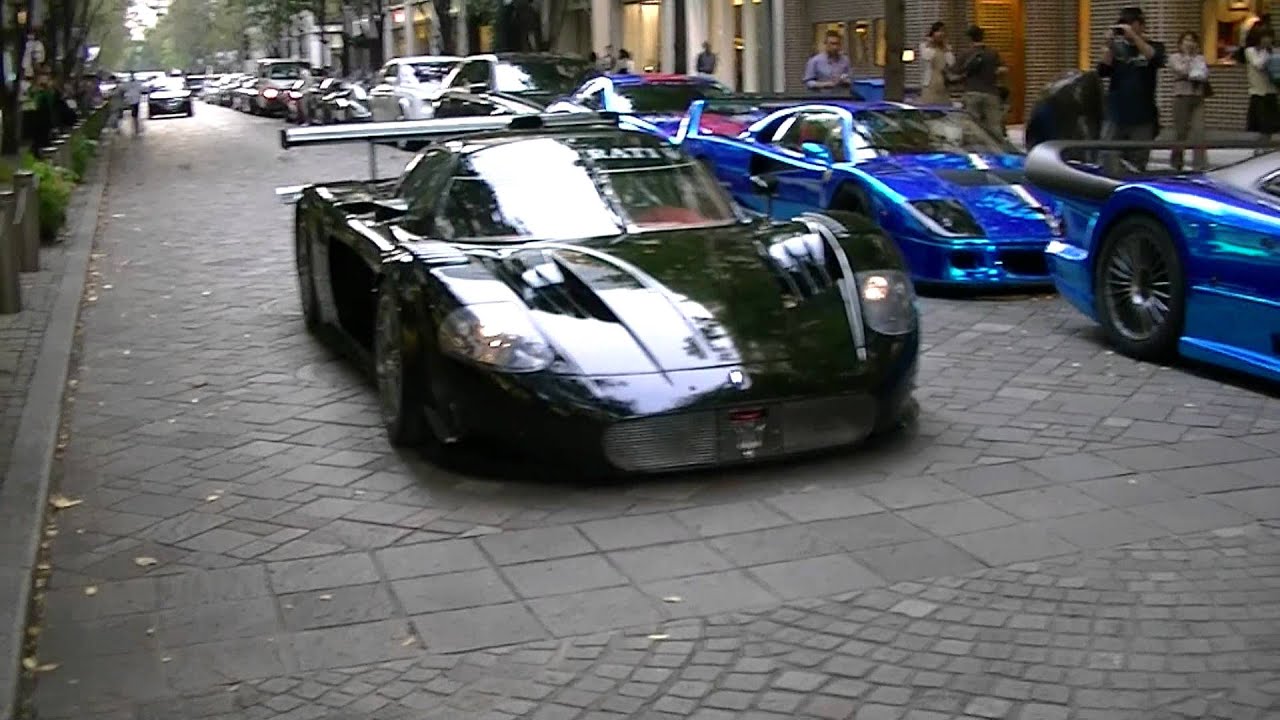 SuperCar Maserati MC12 Corse OFFICE-K DUBAI STREET in Tokyo