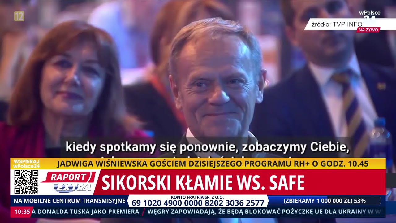 Sikorski kłamie w sprawie SAFE. Raport Extra cz.2
