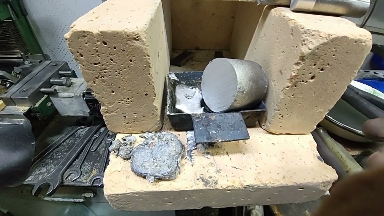 Простой способ плавки алюминия