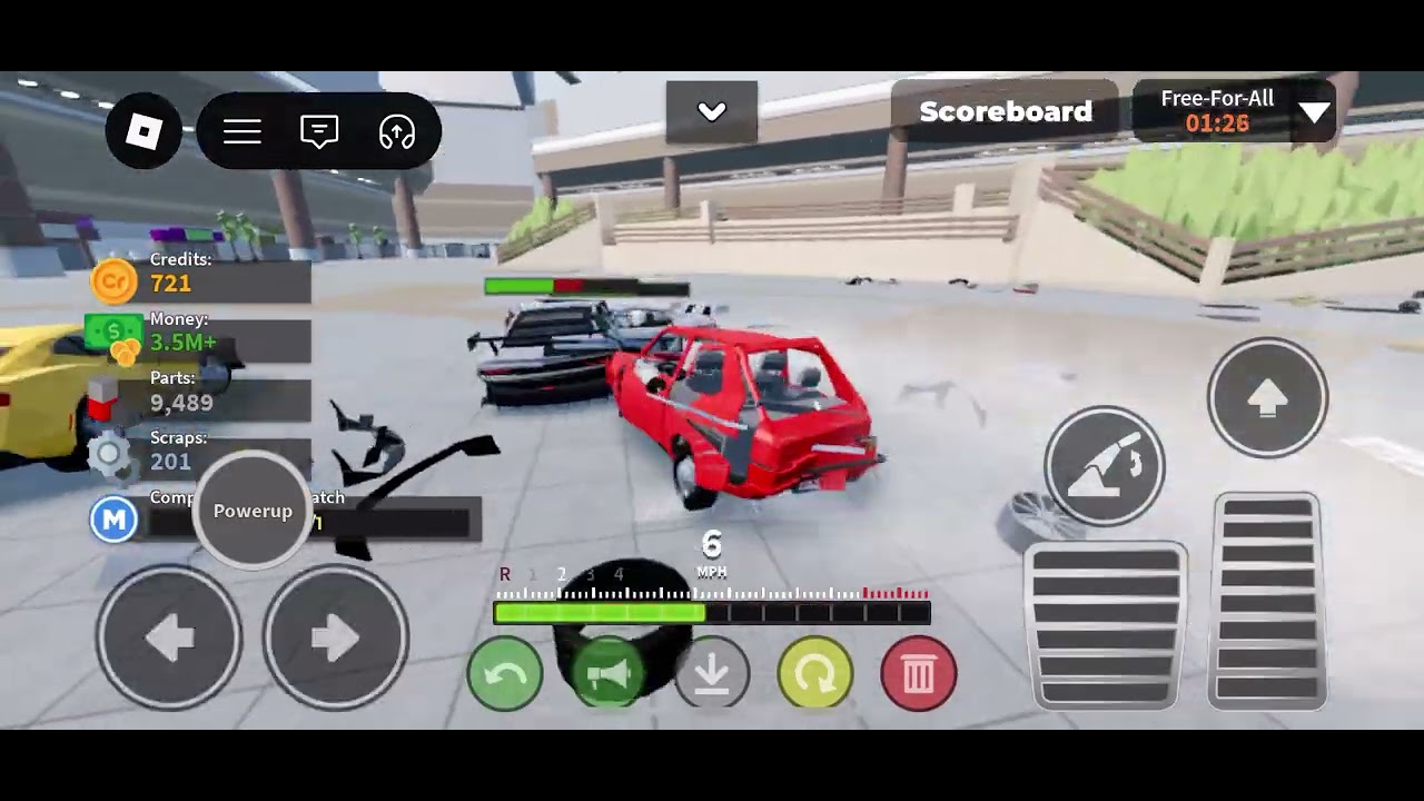 Roblox Car Crash Battle Round 2