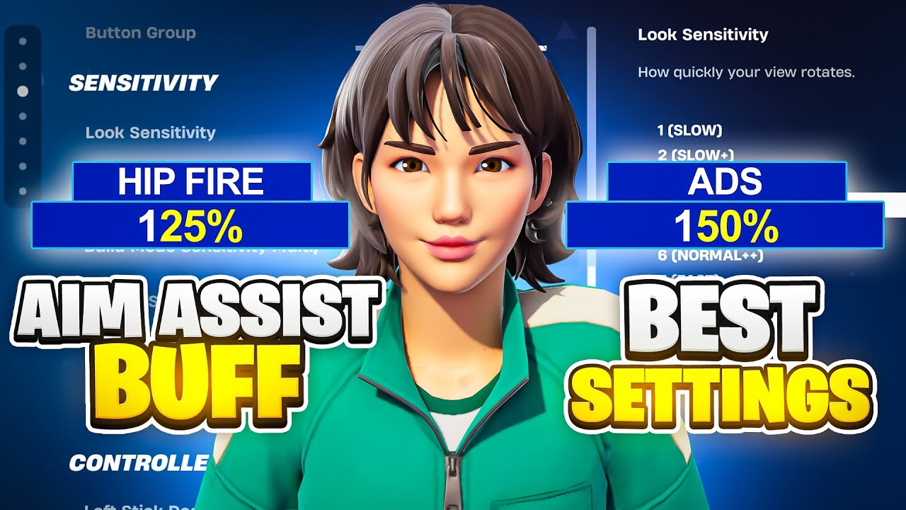 НОВОЕ обновление помощи при прицеливании в третьем сезоне Fortnite + лучшие настройки контроллера...