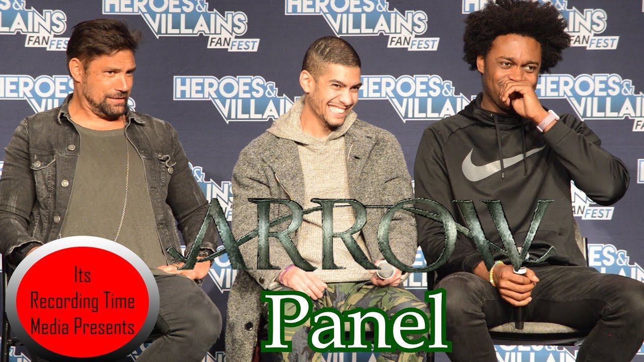 Heroes & Villains Fan Fest San Jose 2017: Men Of Arrow Panel
