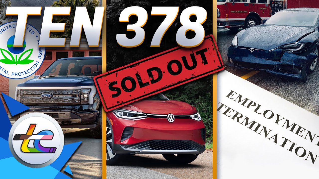 TEN Episode 378: F150 Lightning EPA Ratings, VW AG Sold Out, AI Addict Fired by Tesla