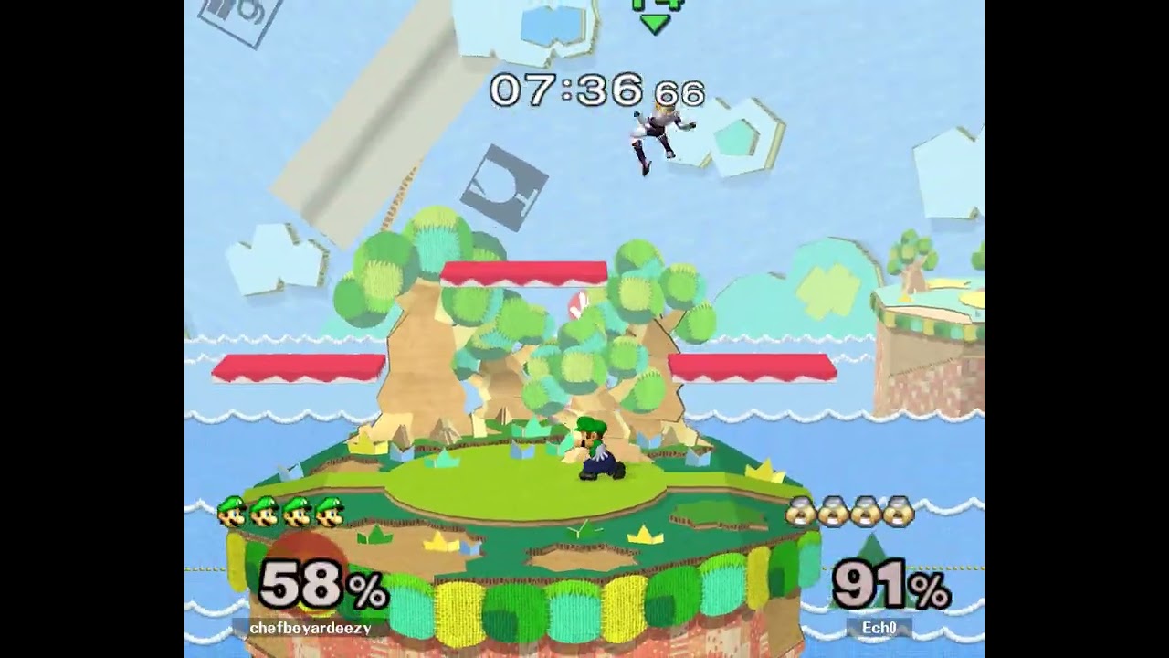 Sudden Death @ Pine Box 3  — LQF — Ech0 ⟮Sheik⟯ vs chefboyardeezy ⟮Luigi⟯