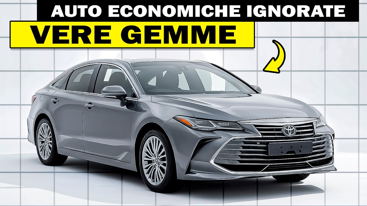 10 auto economiche che tutti ignorano nel 2026: vere gemme nascoste