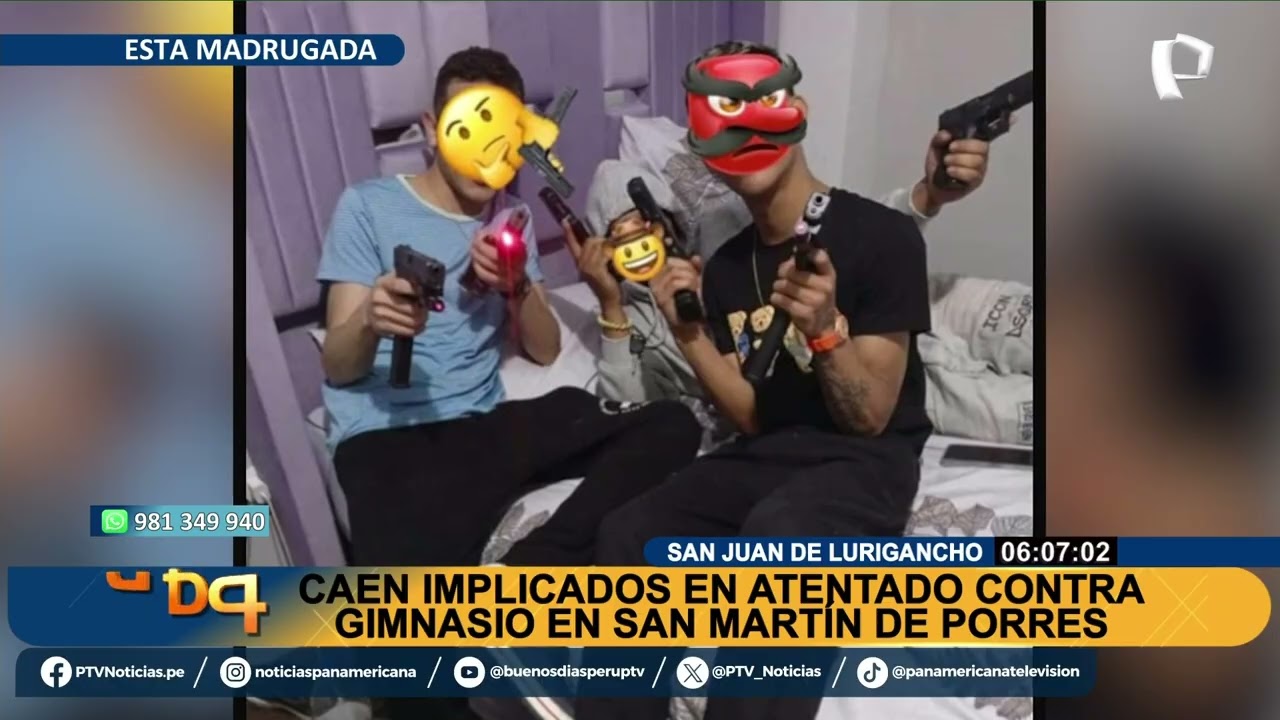 Cae banda que habría atacado gimnasio en San Martín de Porres: hallaron dinamita y seis armas