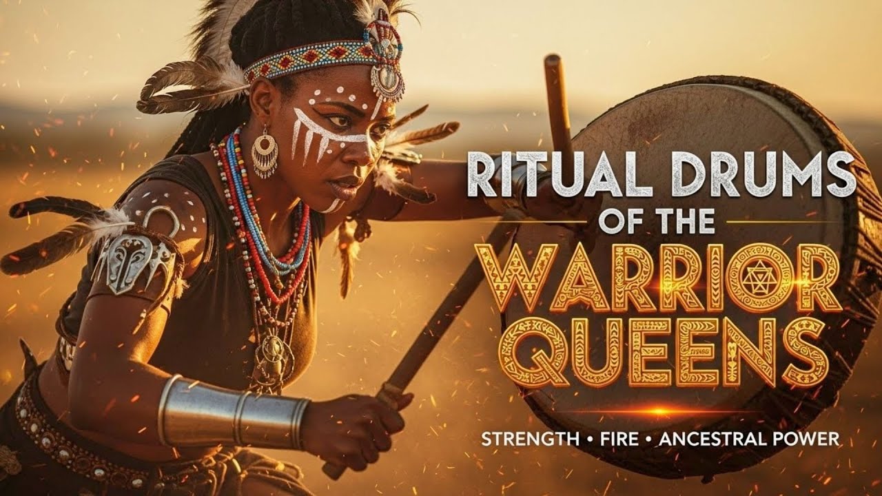 🔥🥁 Ritual Drums of the Warrior Queens | Strength, Fire & Ancestral Power