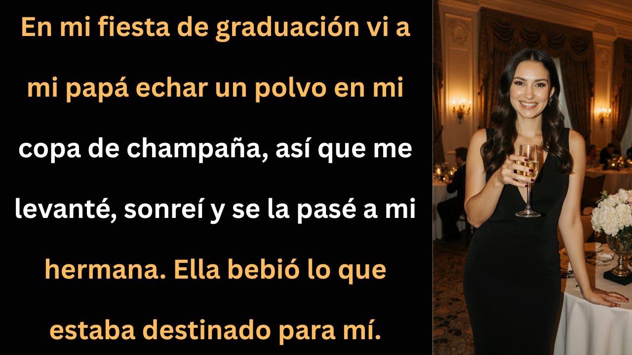 Mi Papá Intentó Envenenarme en mi Graduación y Mi Hermana Bebió Mi Copa.