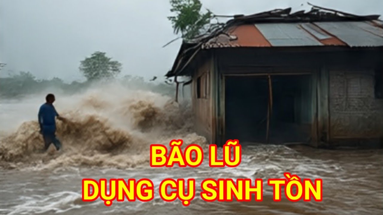 Bộ Dụng Cụ Sinh Tồn Khi Bão Lũ: Thứ Mà Mọi Gia Đình Việt Nam Phải Có